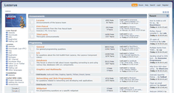 Desktop Screenshot of forum.lazarus.freepascal.org