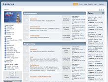 Tablet Screenshot of forum.lazarus.freepascal.org